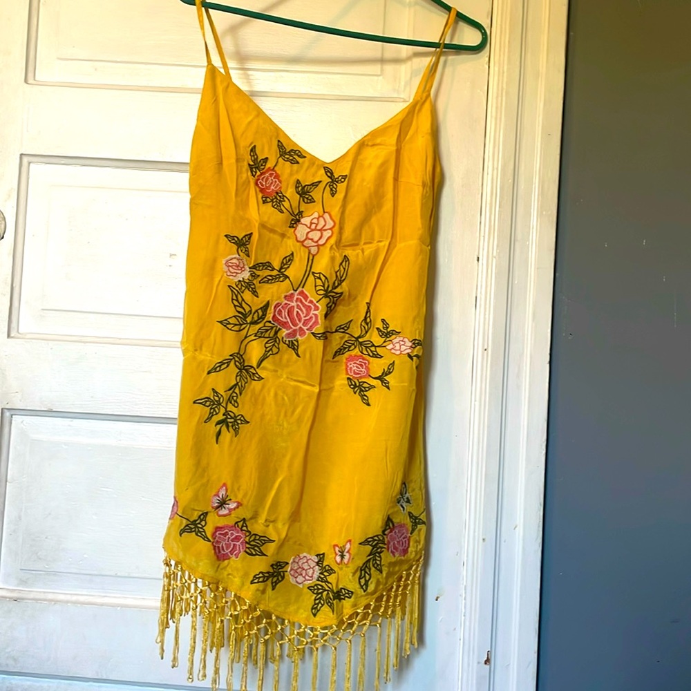 New with tags yellow dress